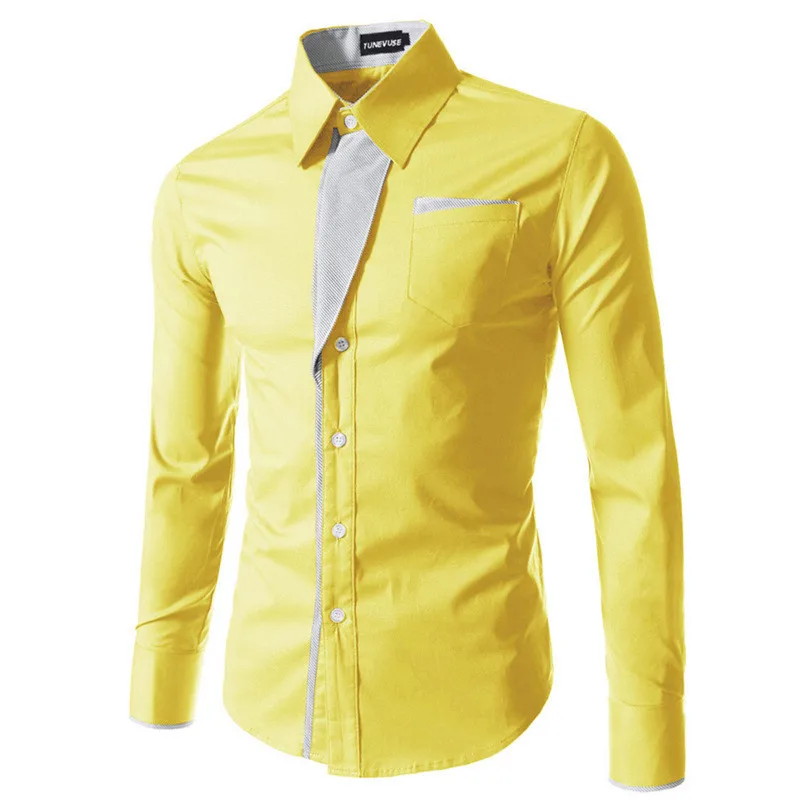 Hot Sale New Fashion Camisa Masculina Long Sleeve Shirt Men Slim fit Design Formal Casual Brand Male Dress Shirt Size M-4XL Hot Sale New Fashion Camisa Masculina Long Sleeve Shirt Men Slim fit Design Formal Casual Brand Male Dress Shirt Size M-4XL