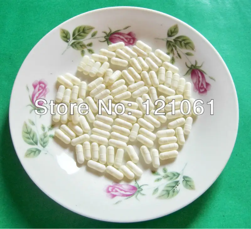 

4# 1,000pcs!White-White Colored Empty capsules,hard gelatin empty capsules size 4! (joined or seperated capsules available!)