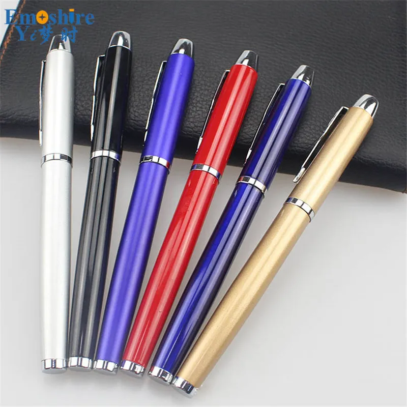 Emoshire High-grade neutral pen signature advertising hotel pen pens business metal ball pen custom logo (8)