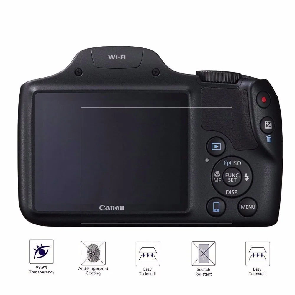 PCTC защитой от царапин защиты экрана камеры пленка для Canon SX530 (3 упаковки) |