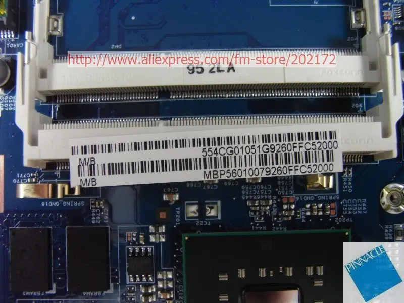 MBP5601007 материнская плата для ноутбука ACER ASPIRE 5738 5338 MB. P5601.007 JV50-MV 48.4CG01.011