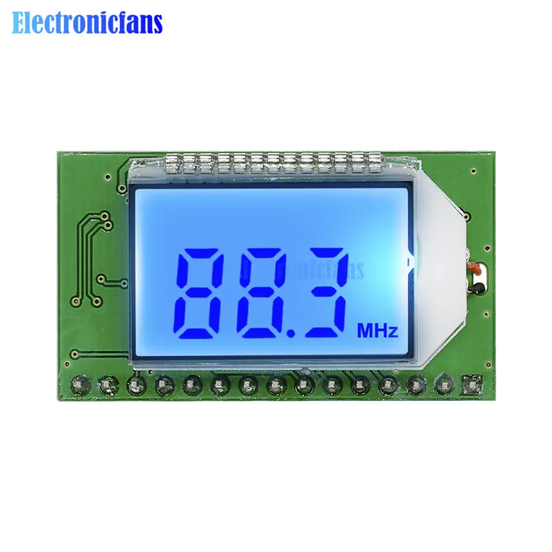 

diymore Digital FM Radio Transmitter/Receiver Module PLL LCD 87-108MHZ Wireless Microphone Stereo Board Digital Noise Reduction