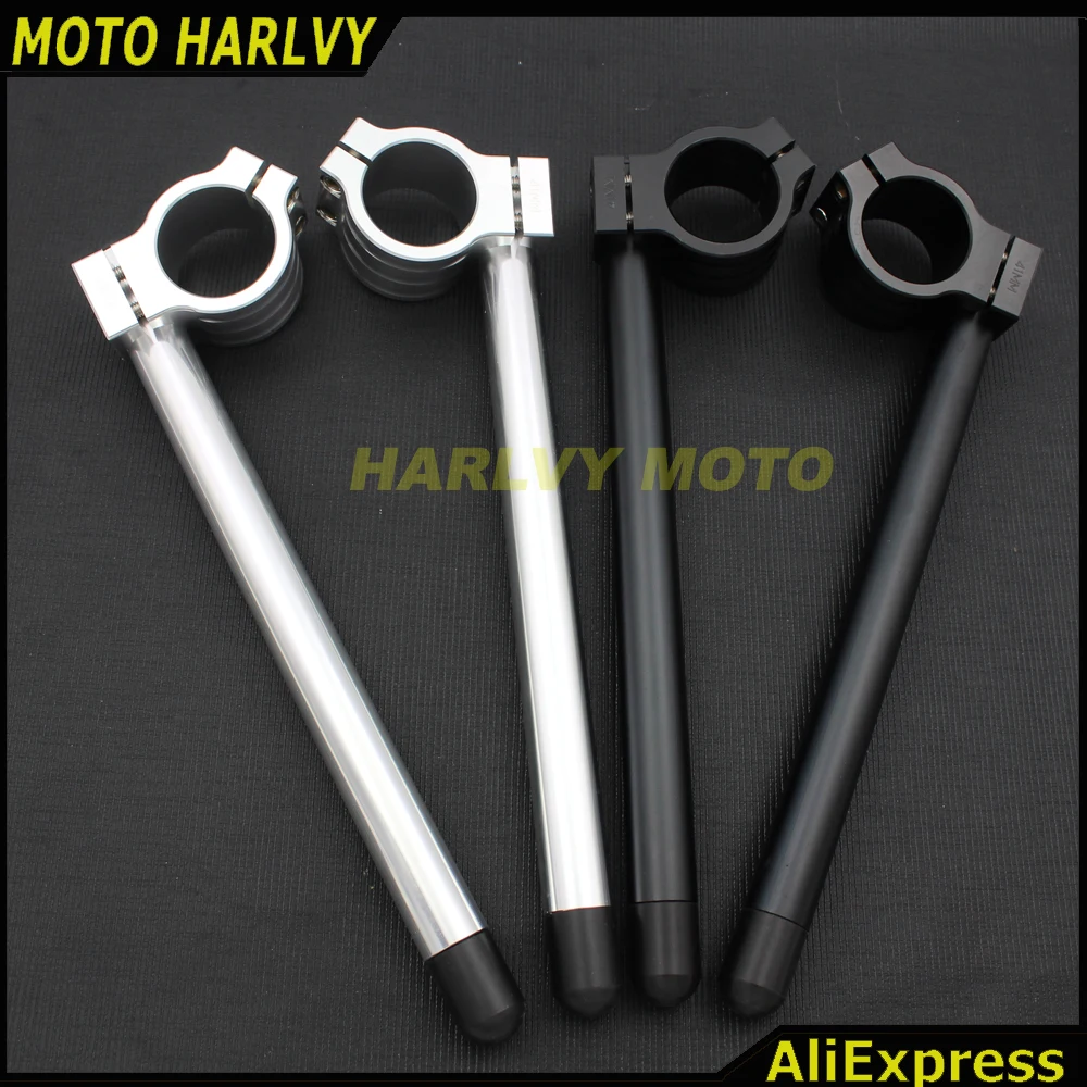 

Motorcycle Universal Racing CNC Clip Ons handlebars clipon Fork Handle Bars 41mm One pair