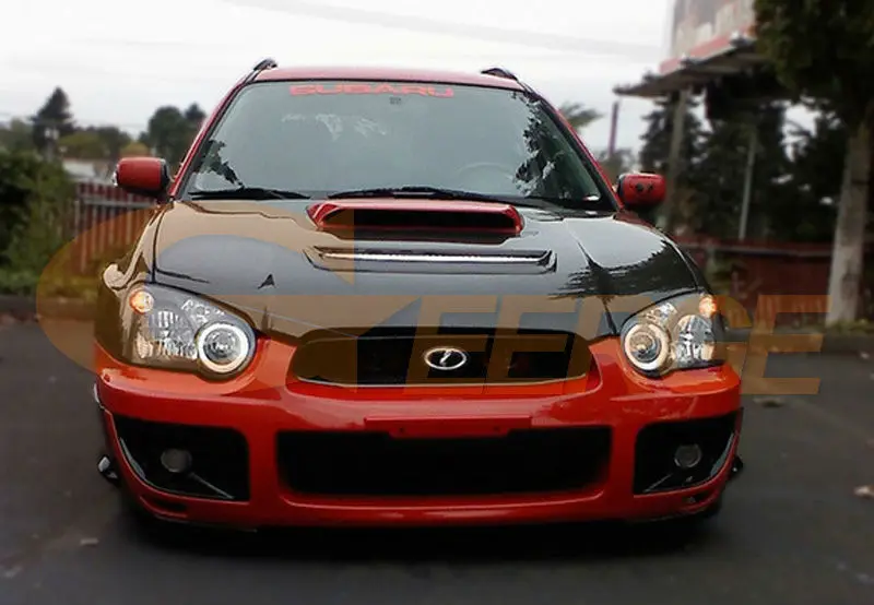 Для Subaru Impreza WRX wagon 2004 2005 отличные ангельские глазки Ультра яркое освещение CCFL ангельские глазки комплект Halo Кольцо