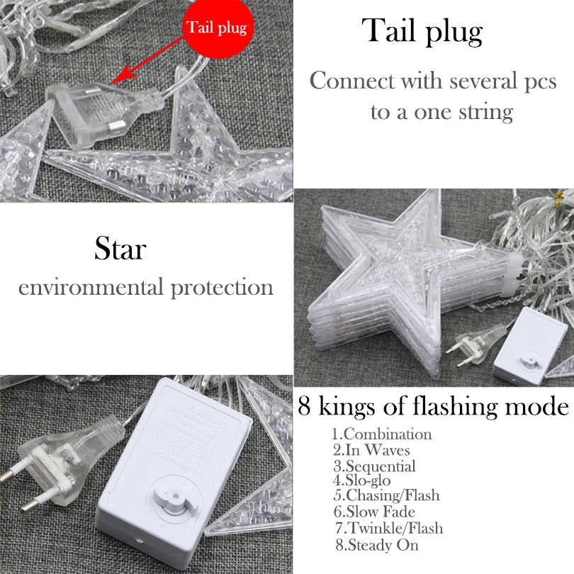 curtain string light