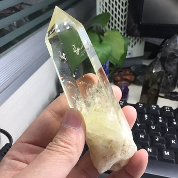 

2019 Promotional Price Healing Crystal 222g Natural Citrine Quartz Crystal Wand Energy Collector Stone #BH959