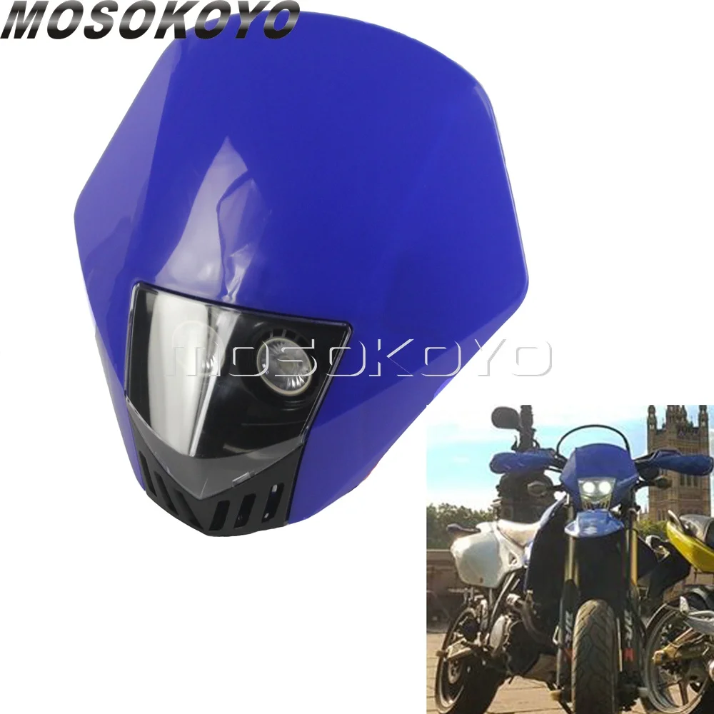 Светодиодная фара для мотоцикла и велосипеда внедорожника Honda Yamaha WRF250 400 426 450 YZ TTR