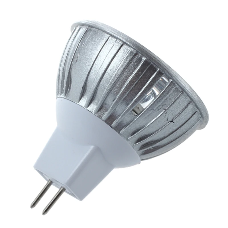 3 светодиодный светильник MR16 лампа теплый белый 3W AC/DC 12V