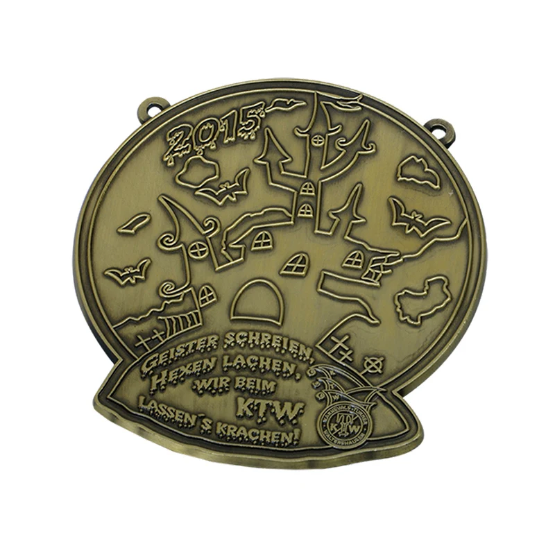 

Customized Alloy Sport Metal Medal for Souvenir cheap custom antique bronze sports medals