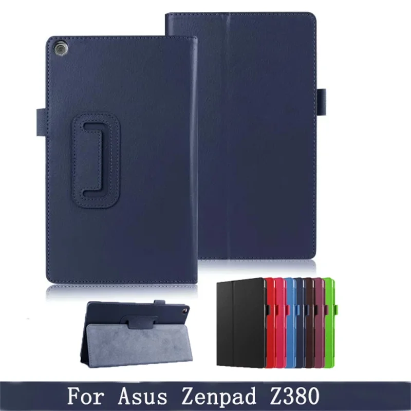 Case For Asus Zenpad 8.0 Z380CL Z380C Lithchi PU Leather Smart Cover
