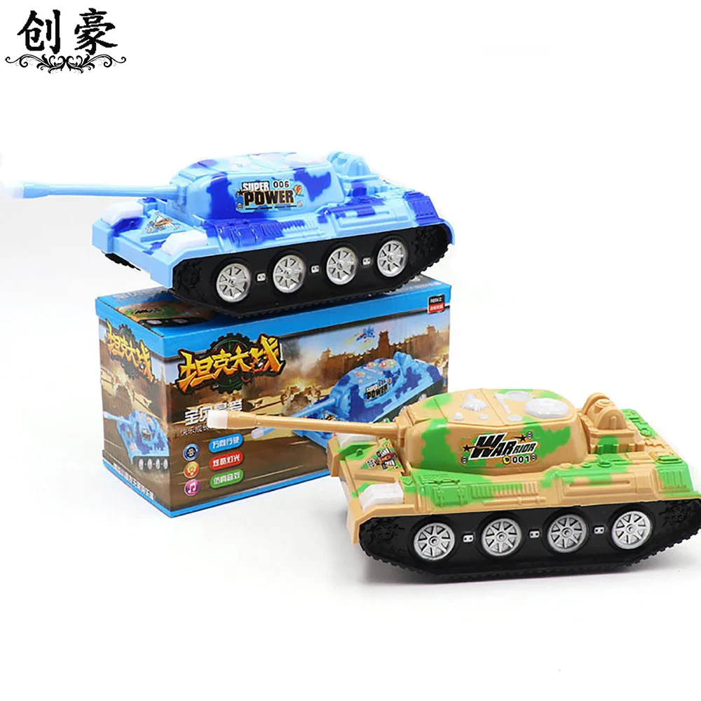 Electric Tank Tactical Vehicle Main Battle Military Main Battle Tank Model Sound Electric Music Universal Light Tank Hobby Toys