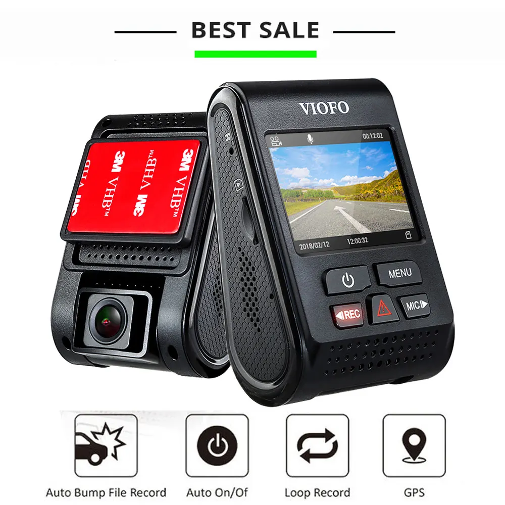 VIOFO видеорегистратор Автомобильный 1080P Full HD Dashcam режим парковки регистратор g