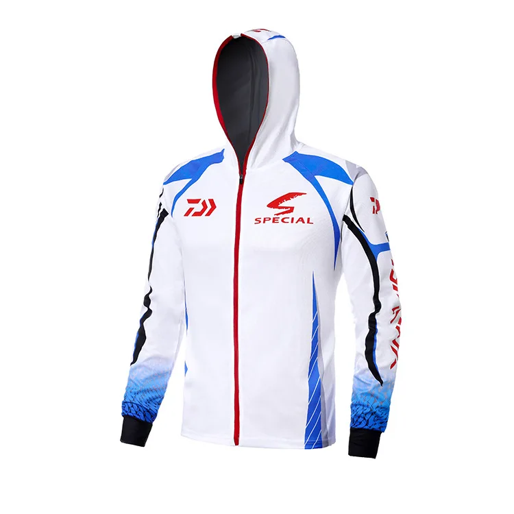 

DAIWA Hoodies Fishing Clothing Long Sleeve Outdoor Breathable Fishing Shirts Anti UV Quick Dry Cycling Hiking Clothes Camisas