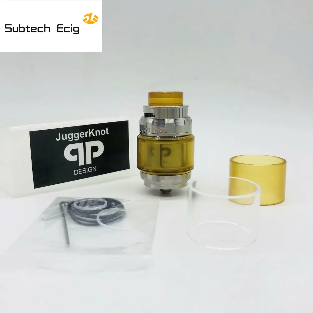 Новый QP Juggerknot RTA Jugger Knot сменный бак атомайзеры с верхним потоком воздуха для