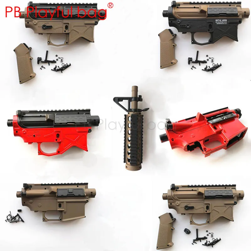 

Novelty Outdoor CS game XM316 jinming8 m4 sandy-colored nylon casing fishbone support core watercolor gun accessories OA18