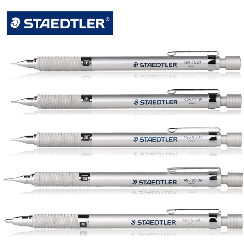 

STAEDTLER Mechanical Pencil 0.3 | 0.5 | 0.7 | 0.9 | 2.0mm School Metal Lead Holder Mechanical Draft Pencil For Drawing Supplies