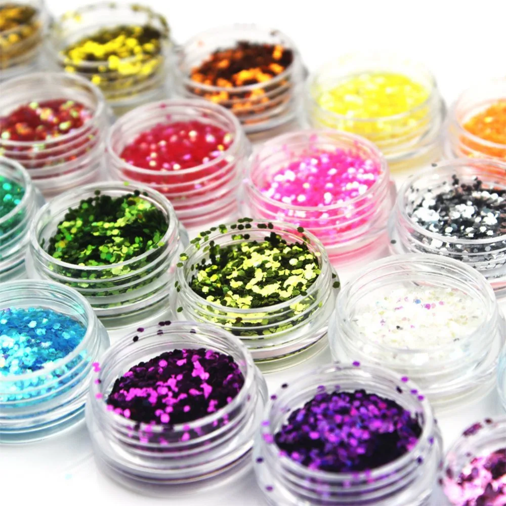 24 Colours Slime Glitter Sequins with 1000 Pieces Fruit Slices for Sparkling Decoration Glitter DIY Toys 24 Colours Slime Glitter Sequins with 1000 Pieces Fruit Slices for Sparkling Decoration Glitter DIY Toys