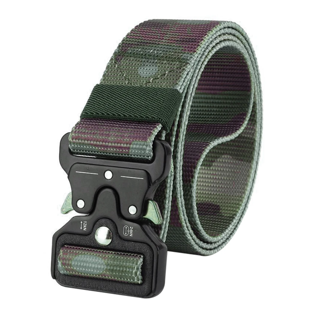 Mens Tactical Belt Army Military Nylon Training Belts Men Outdoor
