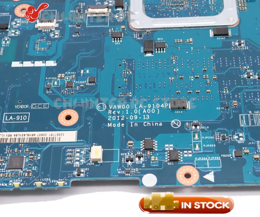 NOKOTION для Dell 15R 3521 5521 материнская плата ноутбука CN 0RD7JC RD7JC VAW00 LA 9104P DDR3 W/ I7 3537U