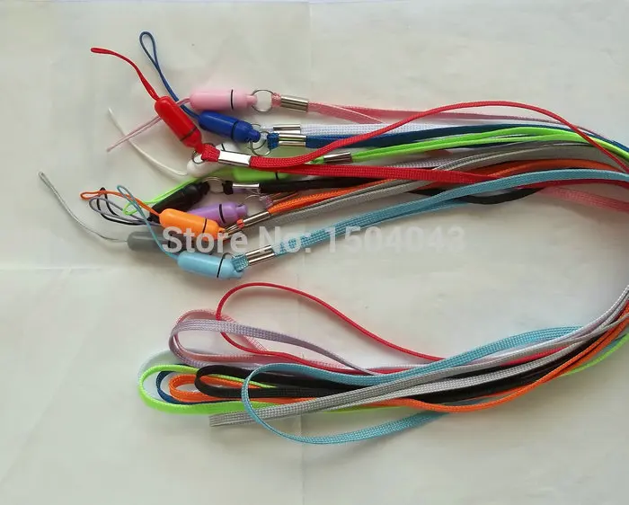 

Free shipping Round Neck Straps Mobile phone MP3/4 U flash disk chain keychain Cords DIY Lariat rope