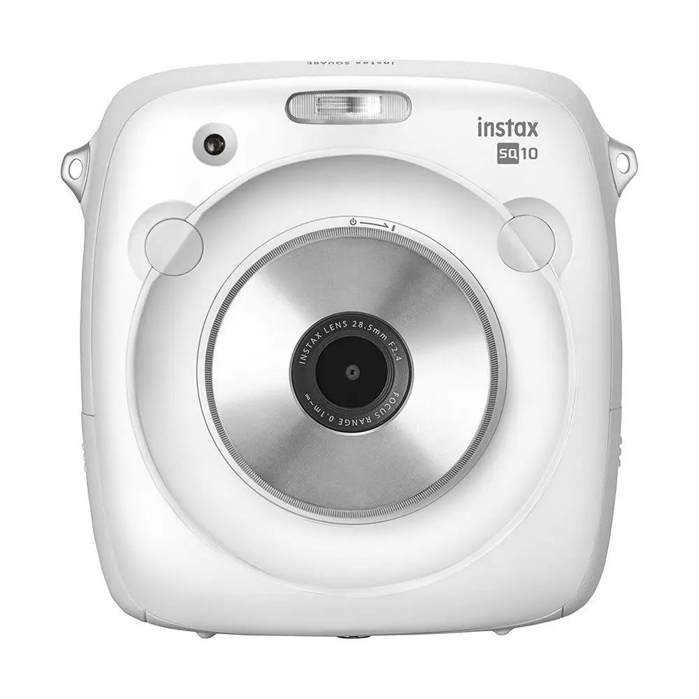 Fujifilm Instax SQUARE SQ10 гибридная мгновенная пленка фотокамера белого цвета|film photo