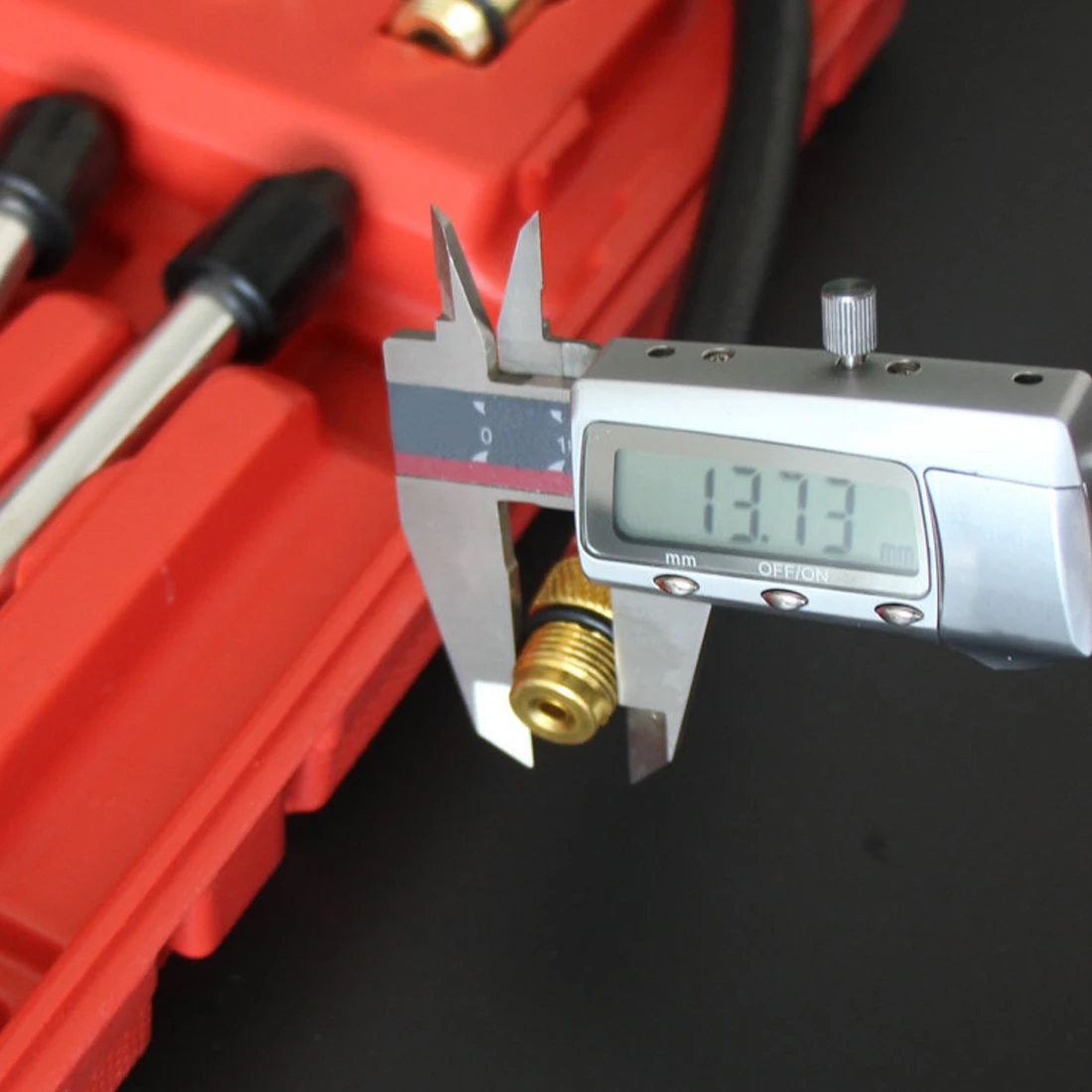 Marsnaska 9 шт. бензиновый газовый двигатель цилиндр компрессор Калибр метр тест давление сжатие тест er утечки диагностический инструмент