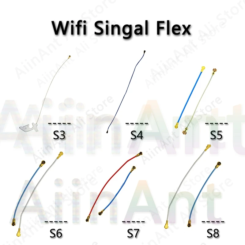 Wifi Flex для samsung Galaxy S3 I9300 S4 I9500 S5 S6 G920 S7 Edge G930 S8 S9 Plus Wi-Fi антенна сигнала гибкий кабель Repari часть