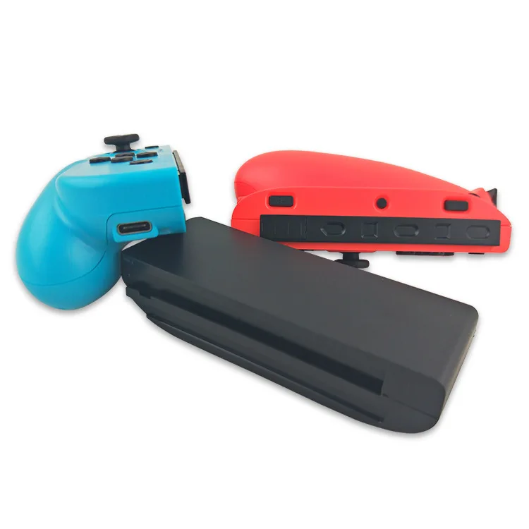 Беспроводной Pro Handgrip Bluetooth джойстики Joy-Con(L/R) игровые контроллеры геймпад для Nintendo Switch NS консоли синий и красный