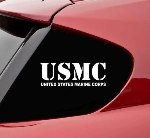 USMC marines semper fidelis виниловая наклейка США 15 см