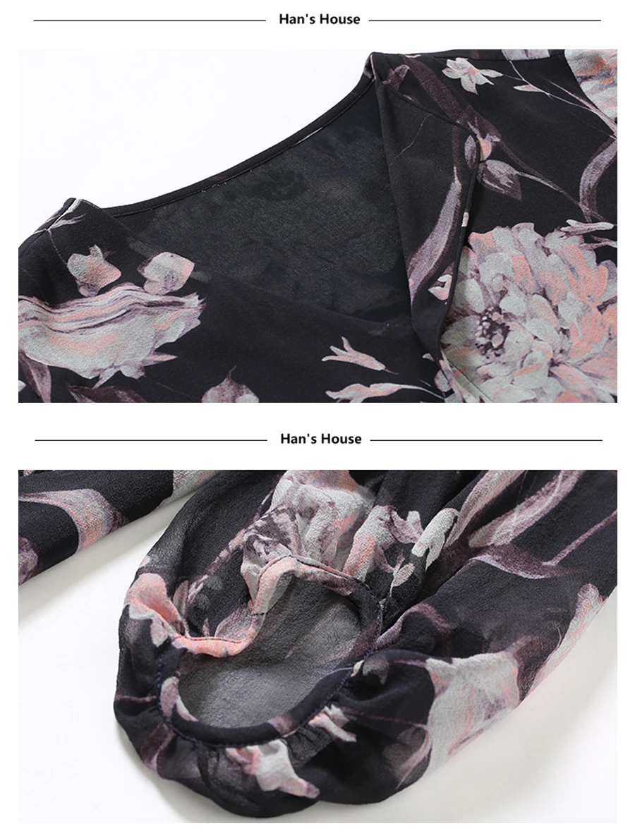 Размера плюс шелковая блузка Женский Топ простой дизайн круглый вырез рукава Свободный Топ Новая Мода Высокое качество шелковые блузки