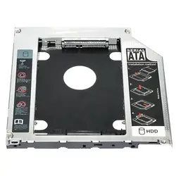 2,5 "9,5 мм SATA 2nd HDD SSD карман для жесткого диска адаптер для Macbook Pro, моноблок A1278 A1286 A1297 CD rom Оптический отсек