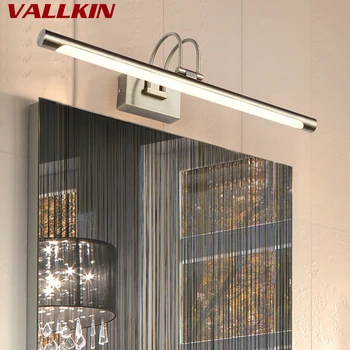 

European Mirror Light Waterproof Anti-fog Antique Bathroom Bathroom Mirror Cabinet Lamp Retro Bathroom Dressing Table Wall Light