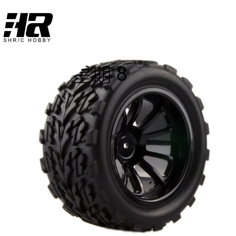 12 мм racing обод колеса шины диаметр 115 ширина 55 fit RC автомобиль HSP 1/10 багги Road Monster