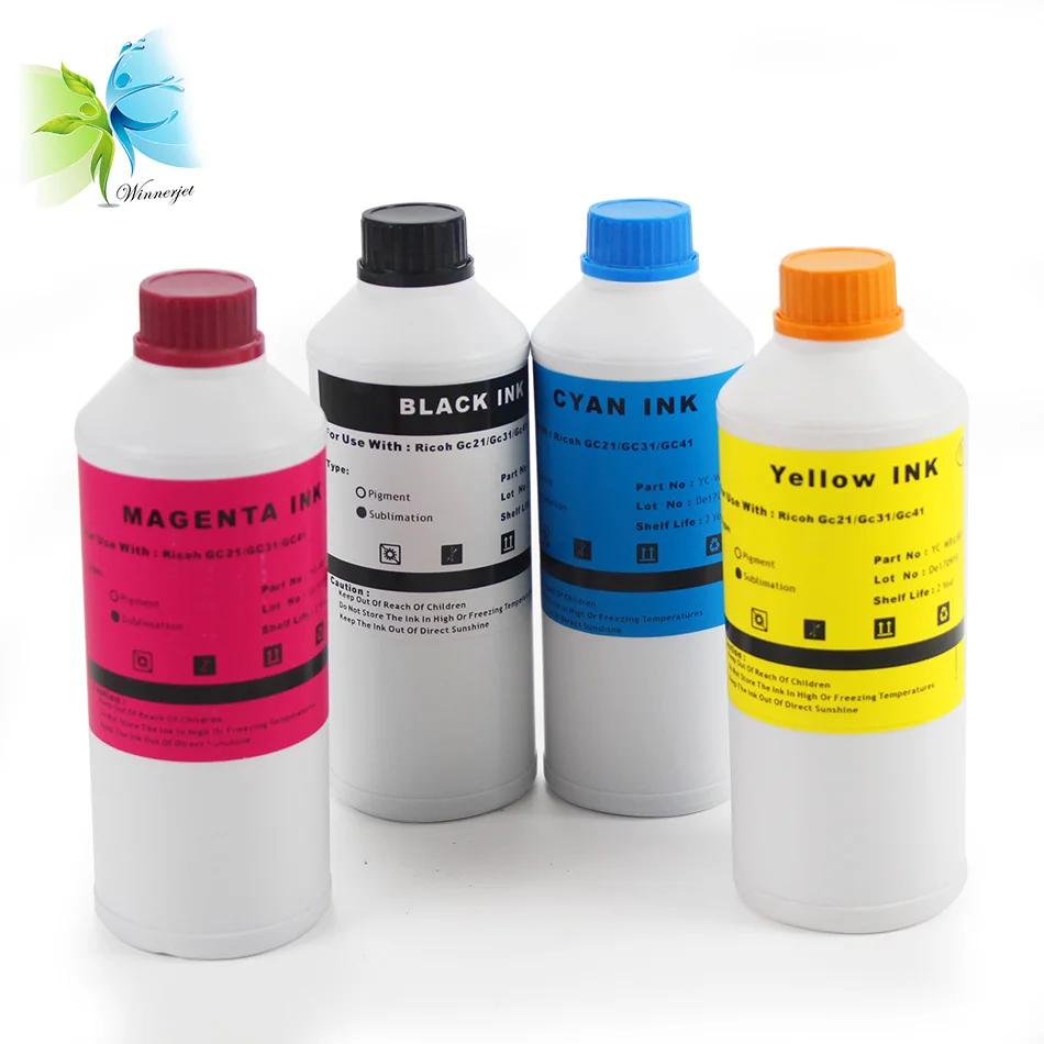 

winnerjet high quality sublimation ink compatible for ricoh sg800 printers
