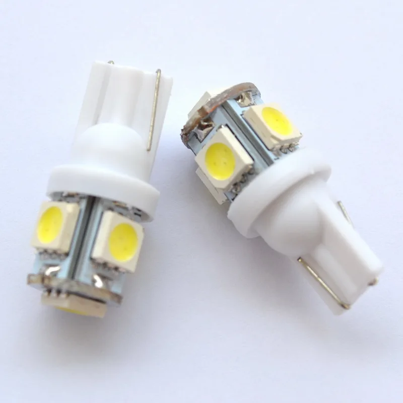Купить оптовая продажа 10 шт. в T10 5 смд W5W и 5050 из светодиодов 5smd автомобильные свет клином высокое качество лампочки для автомобиля 12 в новый бесплатная доставка в интернет-магазине с бесплатной доставкой из Китая, низкие цены | Nazya.com