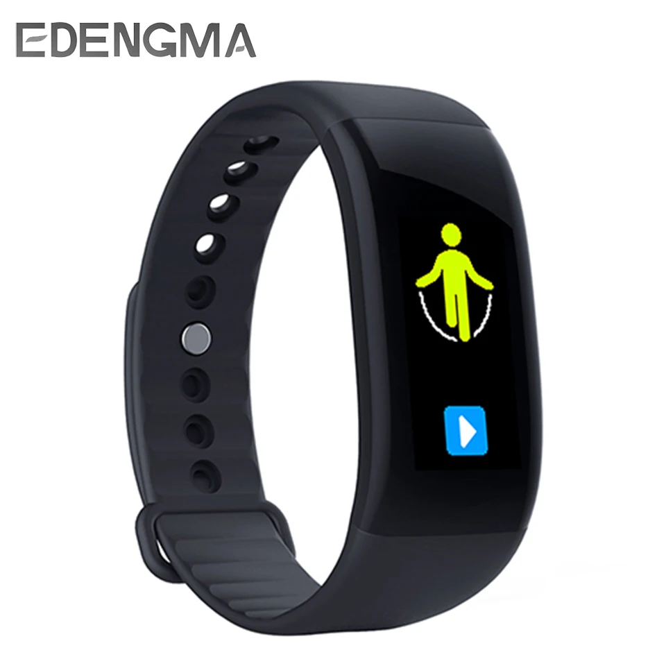 EDENGMA smart bracelet V66S sports fitness real-time heart rate blood pressure oxygen monitoring IP67 waterproof push Bluetooth