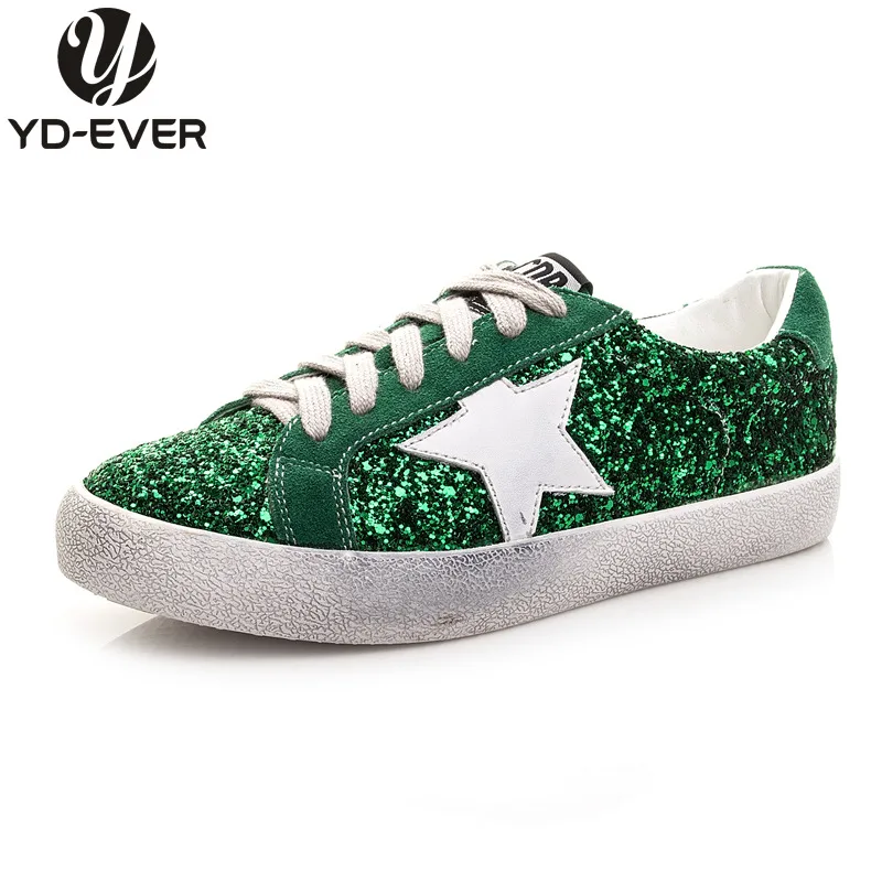 glitter casual shoes
