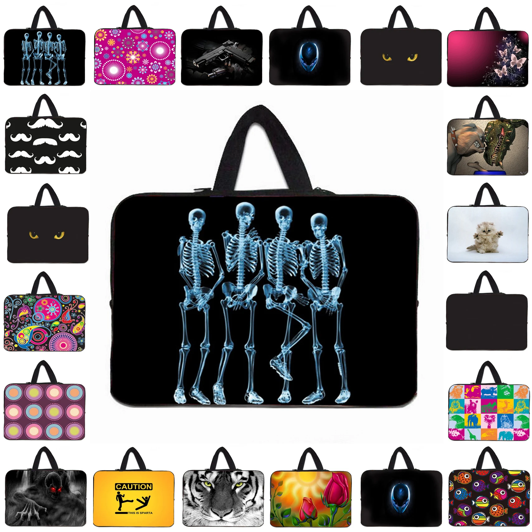 Computer 16.8 17 17.3 15.6 14 13 Inch Laptop Cool Bags Case For Macbook Pro Neoprene 10.1" 12