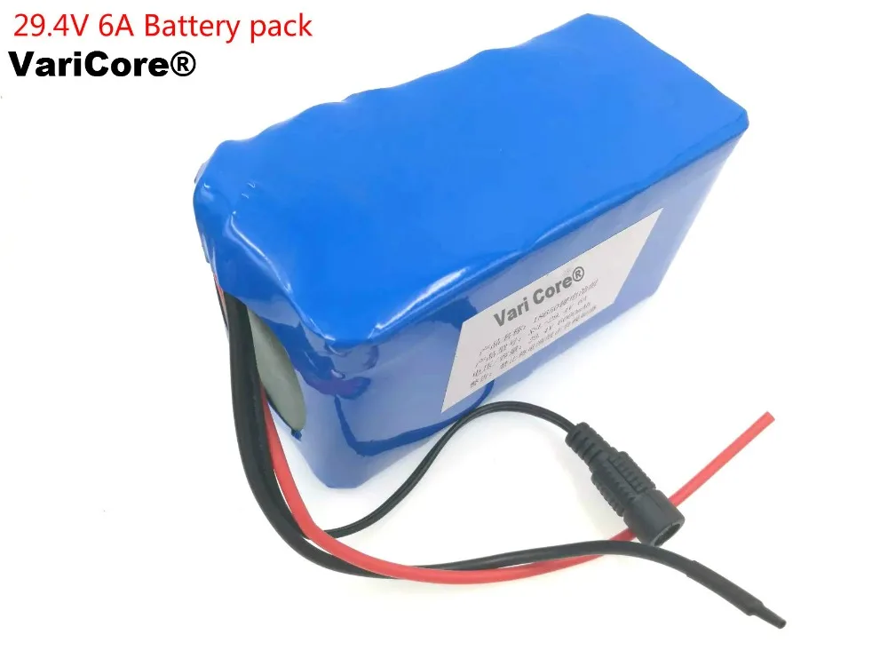 Литий-ионный аккумулятор VariCore 24V 6Ah 7S3P 18650 29 4 V 6000mAh для электрического велосипеда |