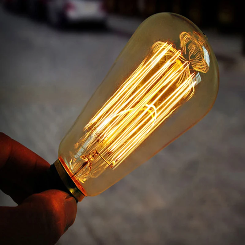 Edison Vintage Bulbs For Antique Pendant Lamps E27 40W110 220V