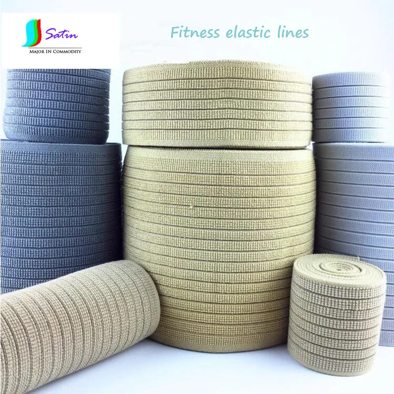 

Different Width Waist Protection Fitness Elastic Lines,Soft,Hard and Thin Sewing Diy Material Fish Thread Elastic Band S0283L