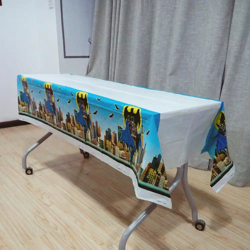 1pcs Set Batman Theme Kids Boys Event Party Supplies Birthday