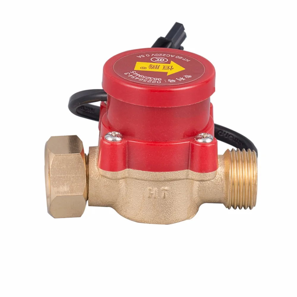 Buy HT 60 G1/2 " 1/2" water pump flow switch 0.3A.booster pumps flow switch