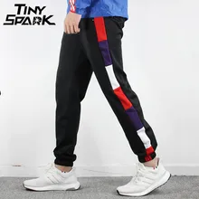 Harajuku спортивные штаны, радужные полосатые штаны, мужские повседневные спортивные штаны, хип-хоп Беговые брюки, хлопковые спортивные брюки с карманами на молнии, новинка весны