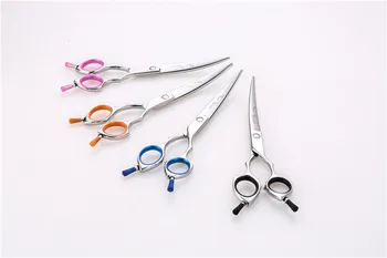 

6.5 inch Curved Cutting Scissor Dog Grooming Scissors /Shear with Case