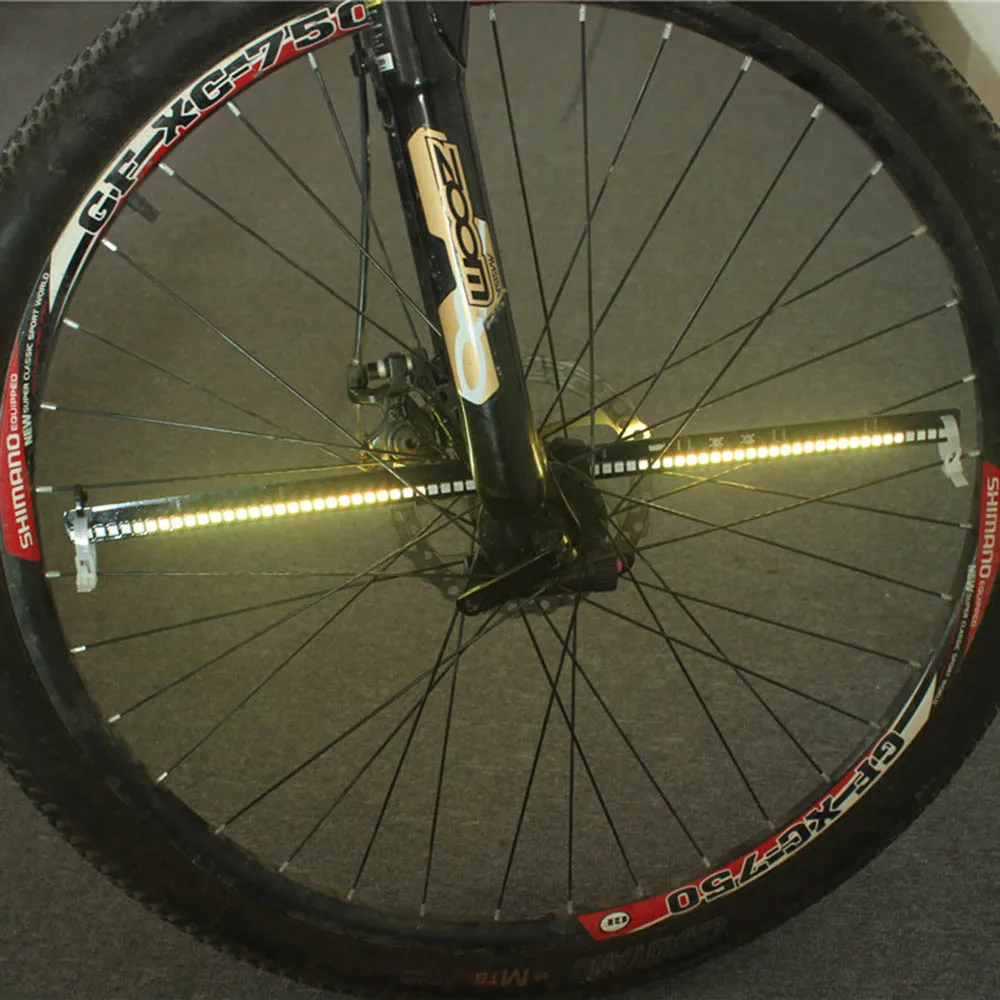 LIXADA 128 RGB светодиодный светильник на колесо велосипеда водостойкий анти-шок спиц светильник изменение цвета программируемый велосипедный светильник - Цвет: Черный