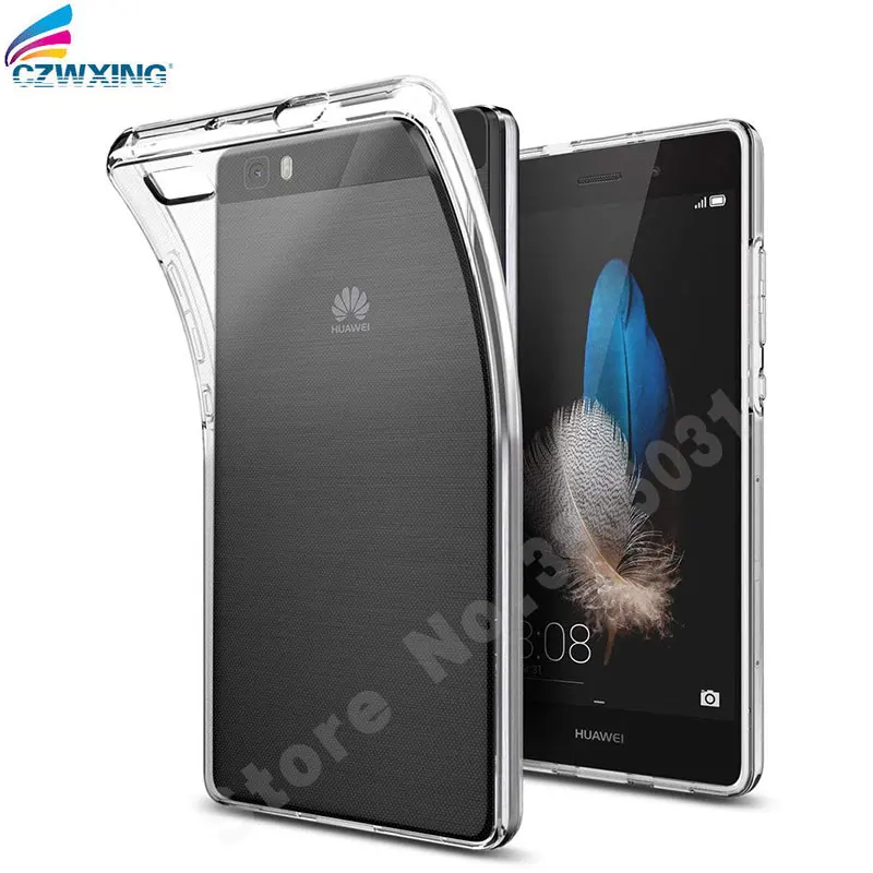 Силиконовый чехол для huawei Ascend P8 Lite P 8 huawei P8lite ALE-L21 ALE-L23 ALE-L04 ALE-L02 прозрачный TPU чехол ALE L21 L23