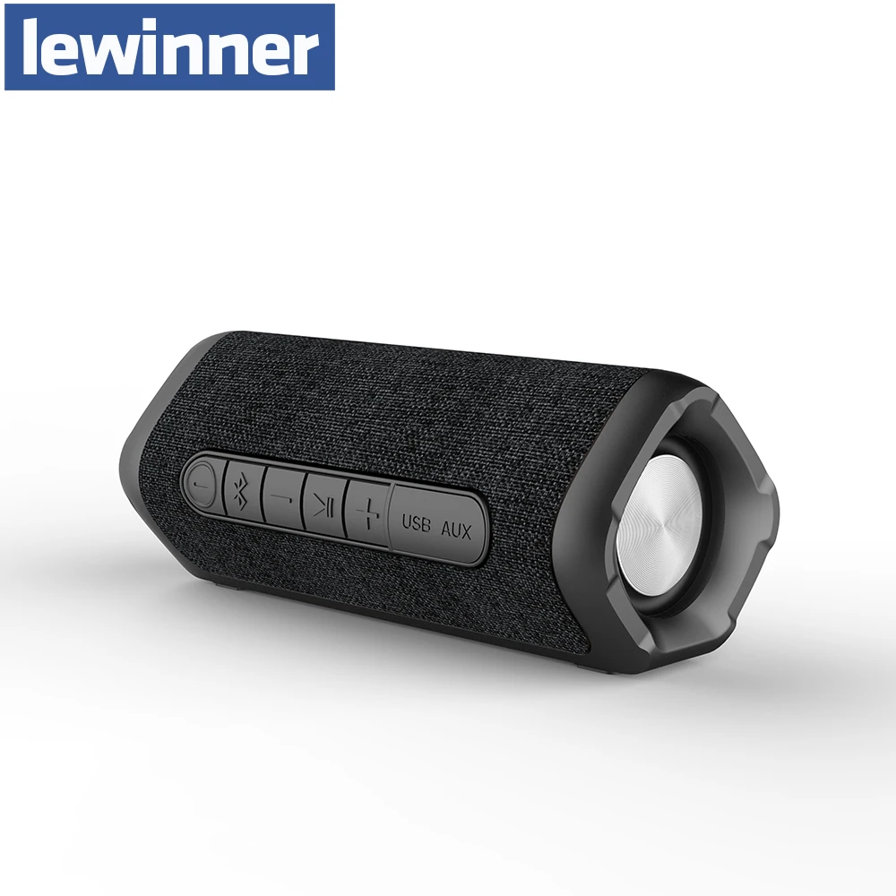 Lewinner Портативный Bluetooth Беспроводной Динамик супер бас 24 часов проигрывания IPX4