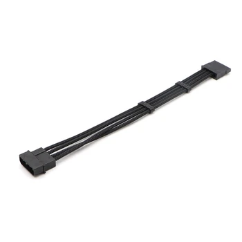 

10pcs/Lot 30cm IDE Molex 4Pin to Sata Power Adapter Cable with 2pcs Cable Comb.