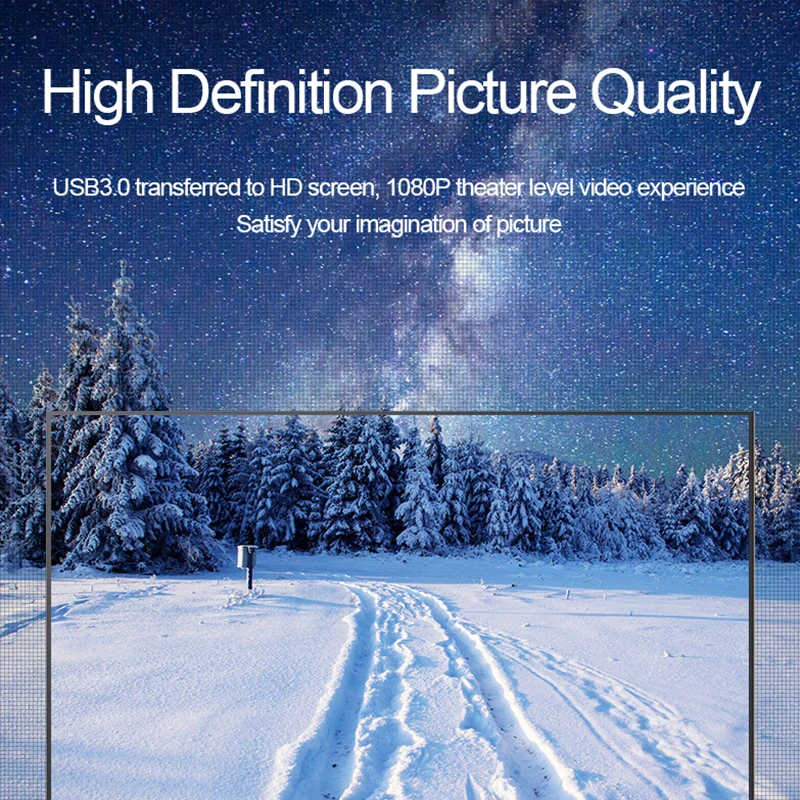 Hagibis USB 3.0 to HDMI-compatible VGA Adapter 1080P Multi-Display 2in1 USB to HDMI-compatible Converter for Windows 7/8/10 OS hdmi to vga adapter